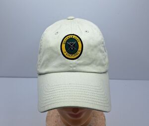 American Needle Heather Glen Golf Links Beige Adjustable Closed Course